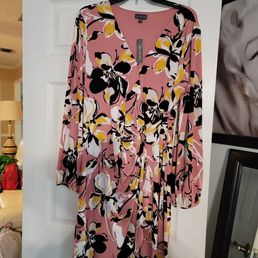 Floral long sleevedress